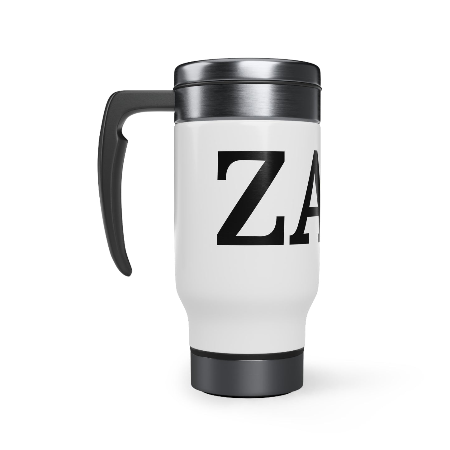 ZAM Travel Mug with Handle, 14oz